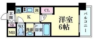 エステムコート大阪シティサイトの物件間取画像